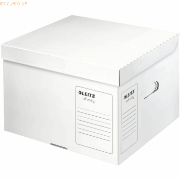 10 x Leitz Archiv Container M weiß