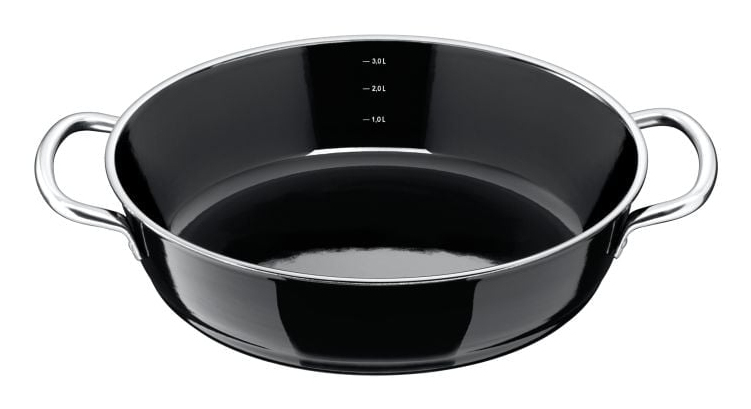 Silit Silargan® Professional Schmorpfanne, 28 cm, Black 4.1 l schwarz