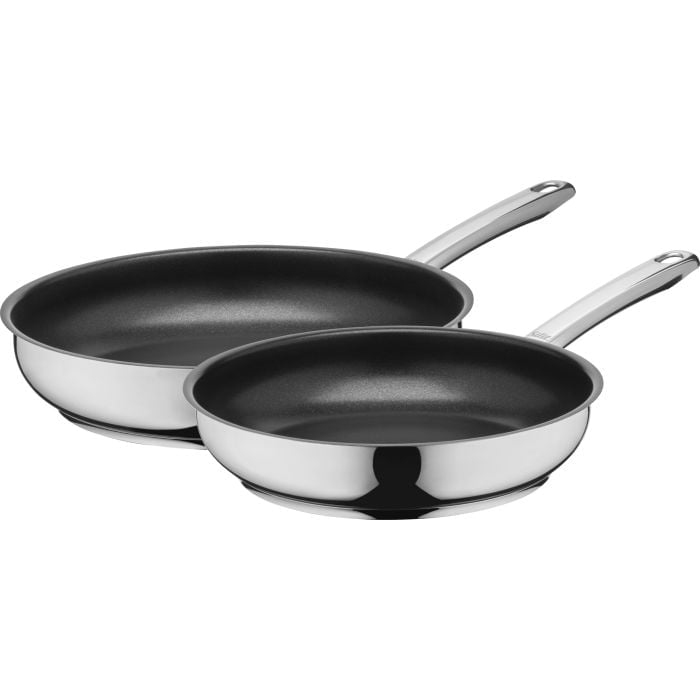 Silit Calabria Pfannen-Set, 24 & 28 cm edelstahl