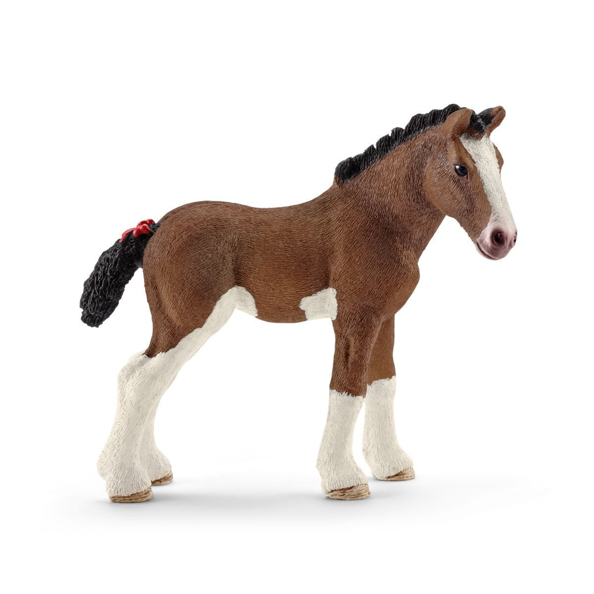 Schleich Spielzeugfigur Clydesdale Fohlen