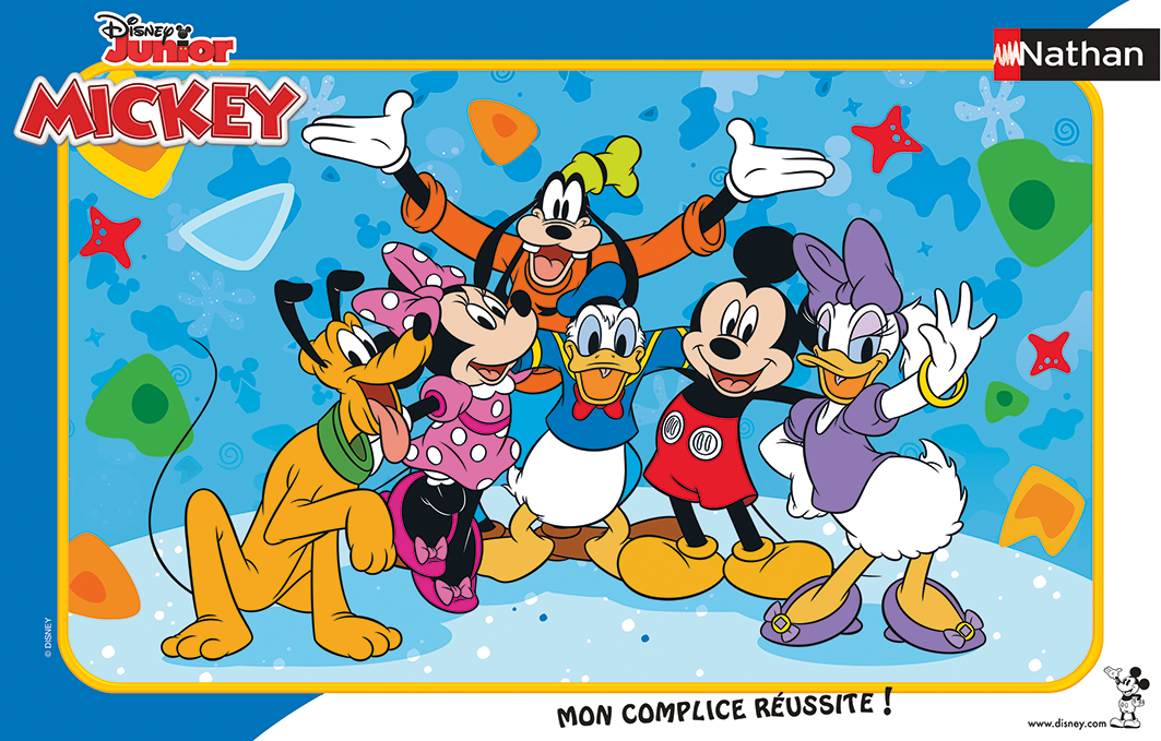 Nathan Rahmenpuzzle - Mickys Freunde 15 Teile Puzzle Nathan-86146