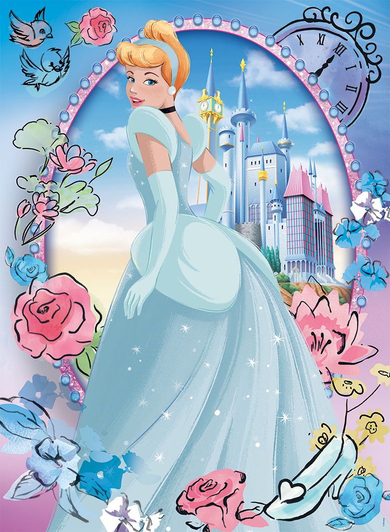 Nathan XXL Teile - Wundervolle Cinderella 150 Teile Puzzle Nathan-86221
