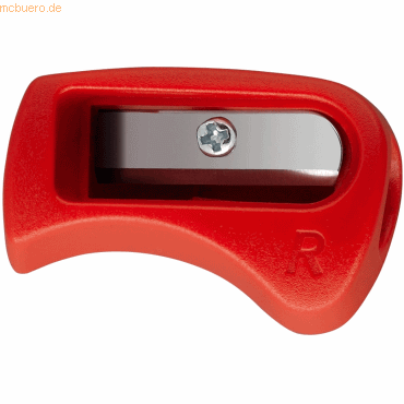 10 x Stabilo Spitzer Easycolors/Easygraph rot für Rechtshänder