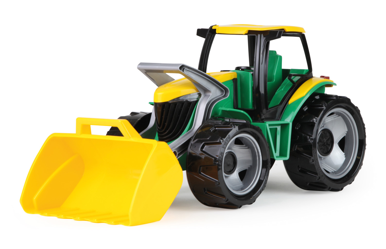 Tchibo - Giga Trucks Traktor mit Frontlader - gelb
