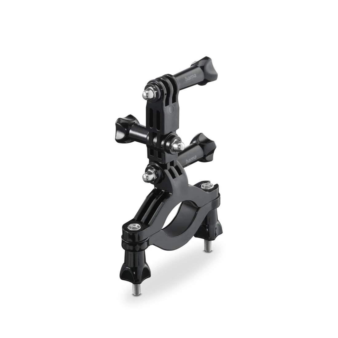 Hama Kamerahalterung Groß für Action-Cam, für Stangen/Rohre von 2,5 - 6,2 cm (00004562)
