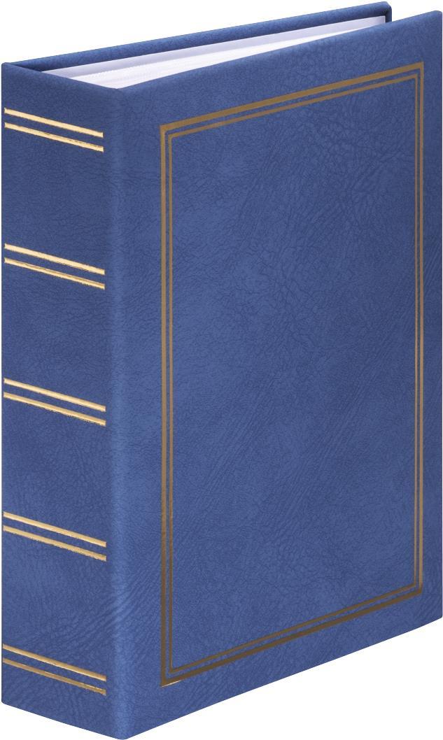 Hama London Fotoalbum Blau 100 Blätter 9 x 13 Gehäusebindung (00007168)