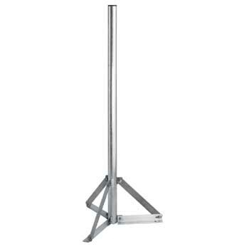 Standfuß "Tripod" für Sat-Spiegel aluminium