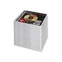 Hama - Slim Jewel Case für Speicher-CD - Kapazität: 2 CD - durchsichtig (Packung mit 25) (51168)