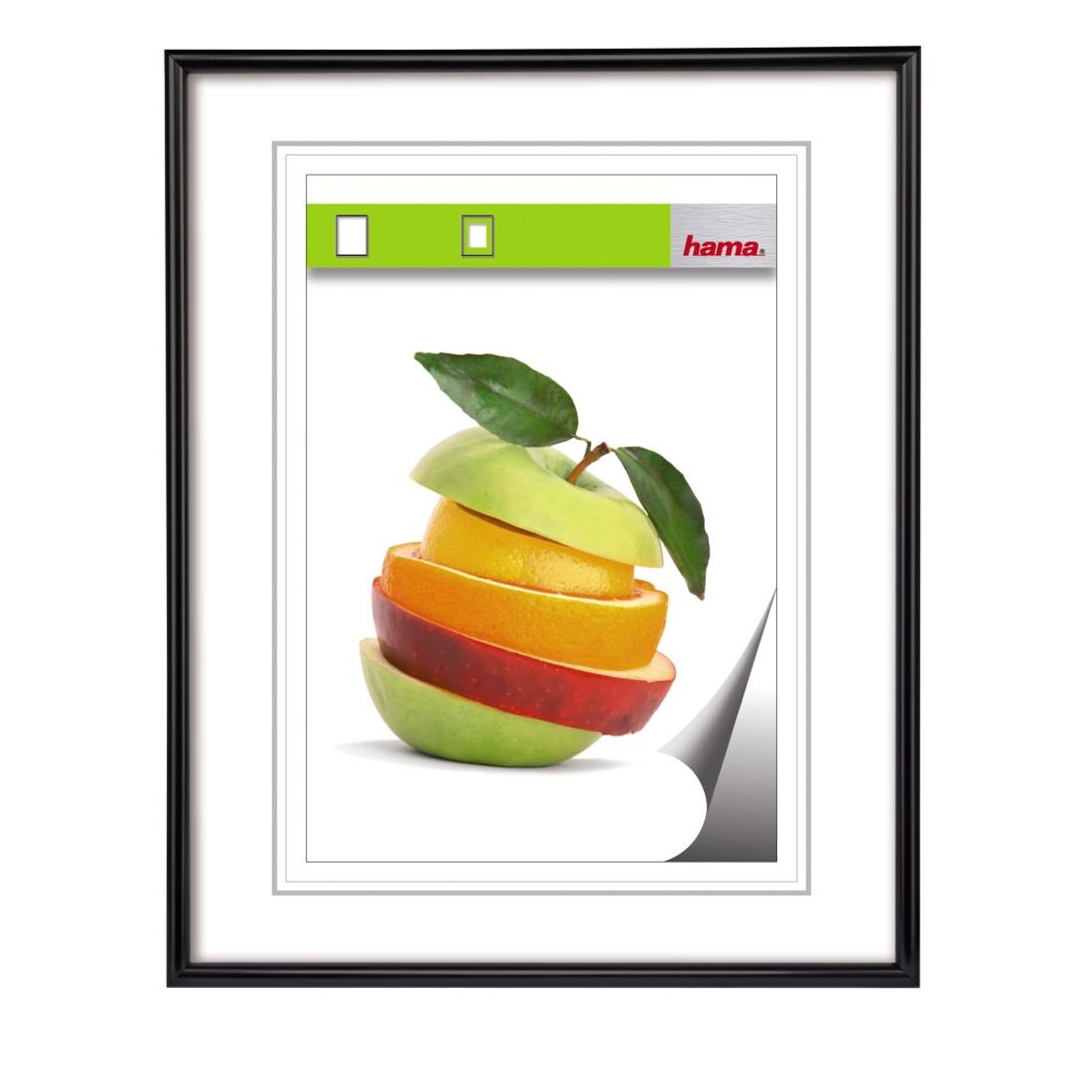 hama  Bilderrahmen Sevilla schwarz 50,0 x 70,0 cm, 1 St.