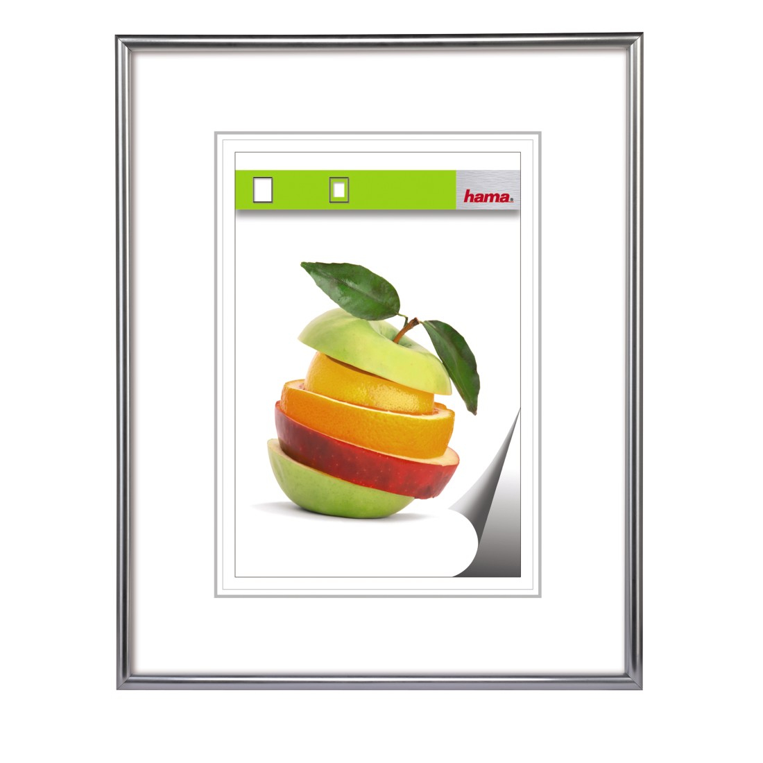 hama  Bilderrahmen Sevilla silber 50,0 x 70,0 cm, 1 St.