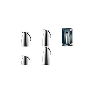 emsa Isolierkanne ELEGANZA, 0,3 Liter, Edelstahl vakuumisolierter Edelstahlkolben, komfortable Einhandbe- - 1 Stück (502663)