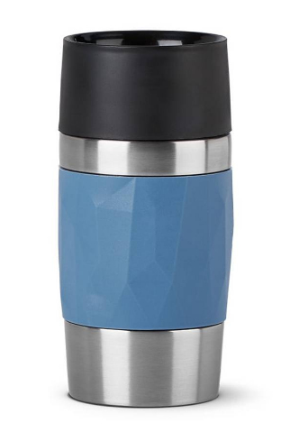 emsa Isolierbecher Travel Mug Compact 0,3 l blau