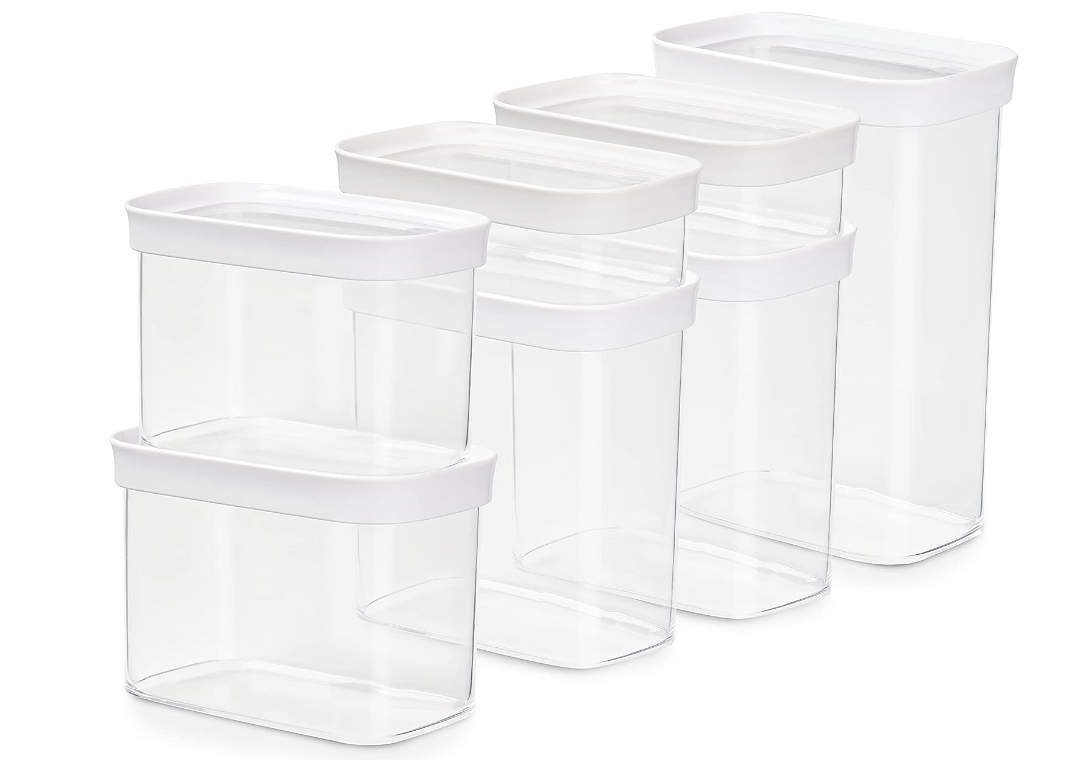 emsa Vorratsdosen-Set OPTIMA transparent 0,45 / 1,0 / 1,6 / 2,2 l, 1 Set