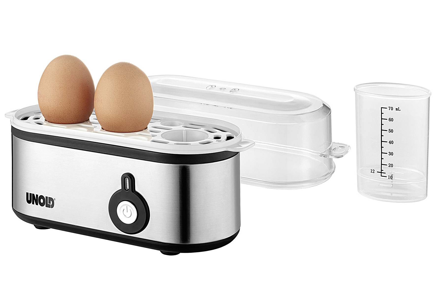 UNOLD Eierkocher für drei Eier, 38610