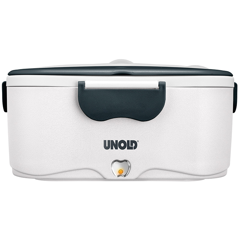 UNOLD Isolier-Speisebehälter Elektrische Lunchbox 58850 weiß/grau