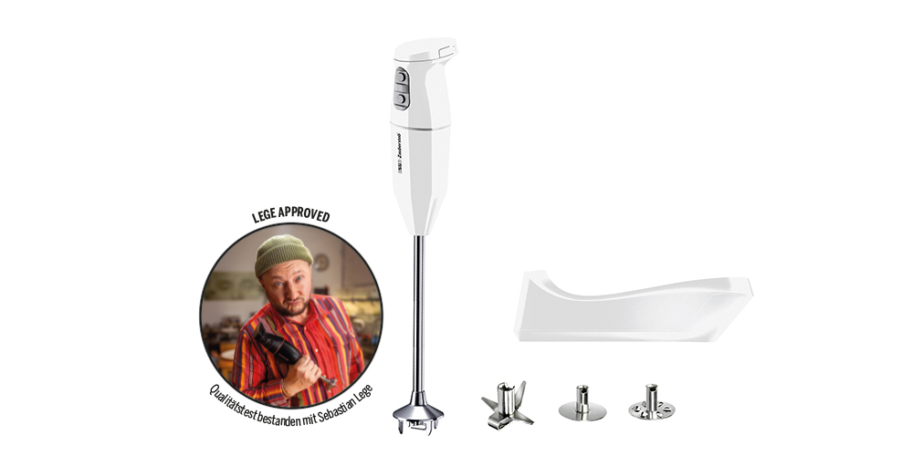 Zauberstab cordless Pro Stabmixer weiss
