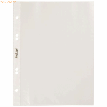 Rexel Prospekthüllen A5 PP 50my genarbt VE=100 Stück