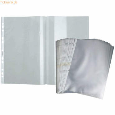 Rexel Prospekthüllen A3 quer plan PP 80my VE=100 Stück