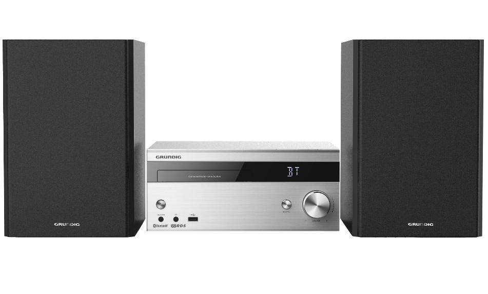 GRUNDIG CMS 4000 BT DAB+ HiFi-Anlage silber