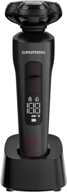 Grundig MS 9130 Wechselstrom/Batterie Nass & Trocken Schwarz - Rot (GMS3860)