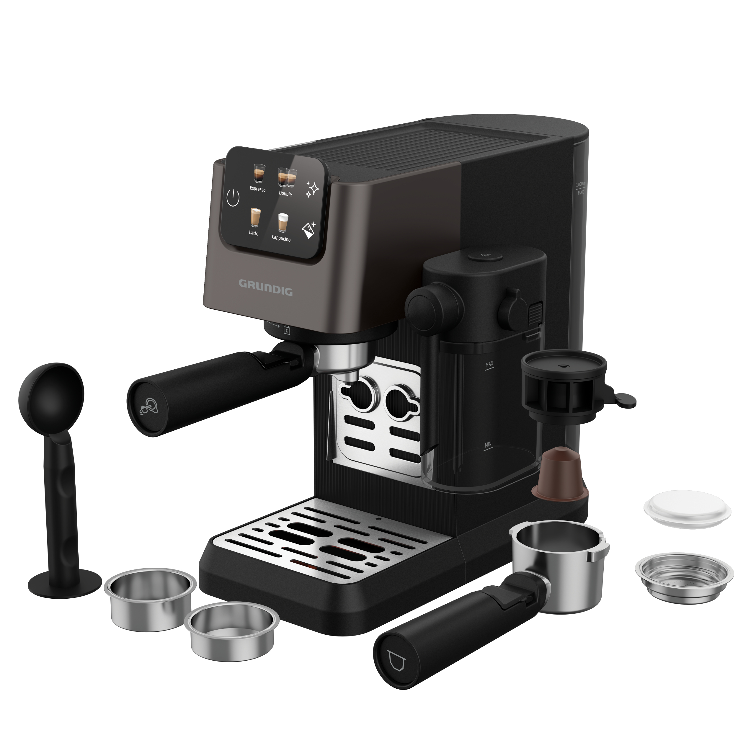 Grundig KSM 6430 Siebträger Kaffeevollautomat