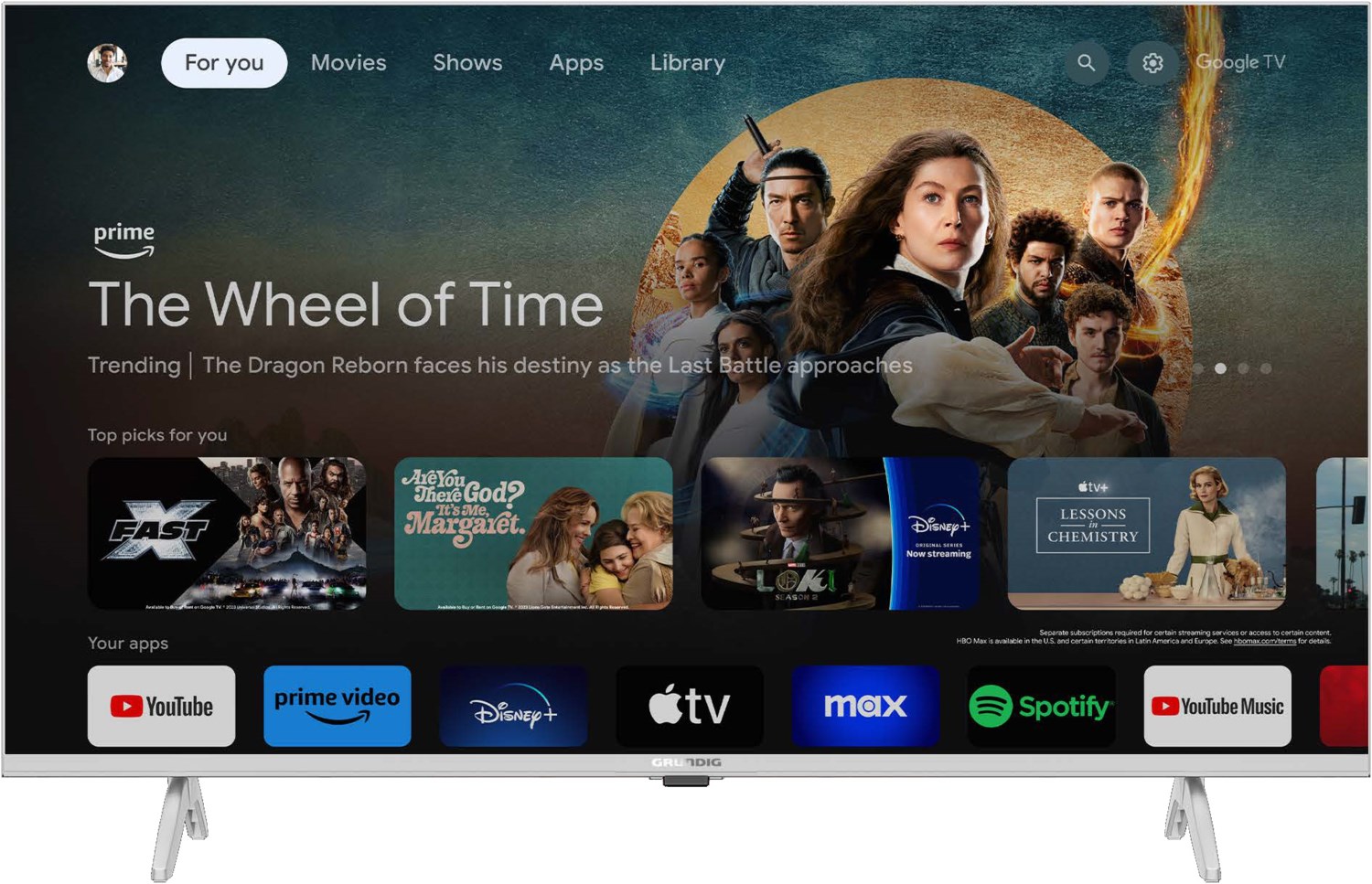 40 CFA 6490 Venedig 100 cm (40") LCD-TV mit LED-Technik silber