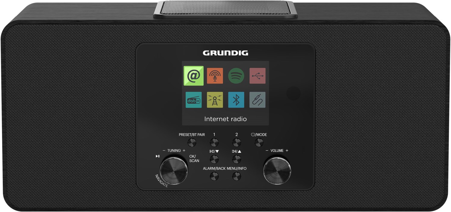 DTR 6100 Internetradio schwarz