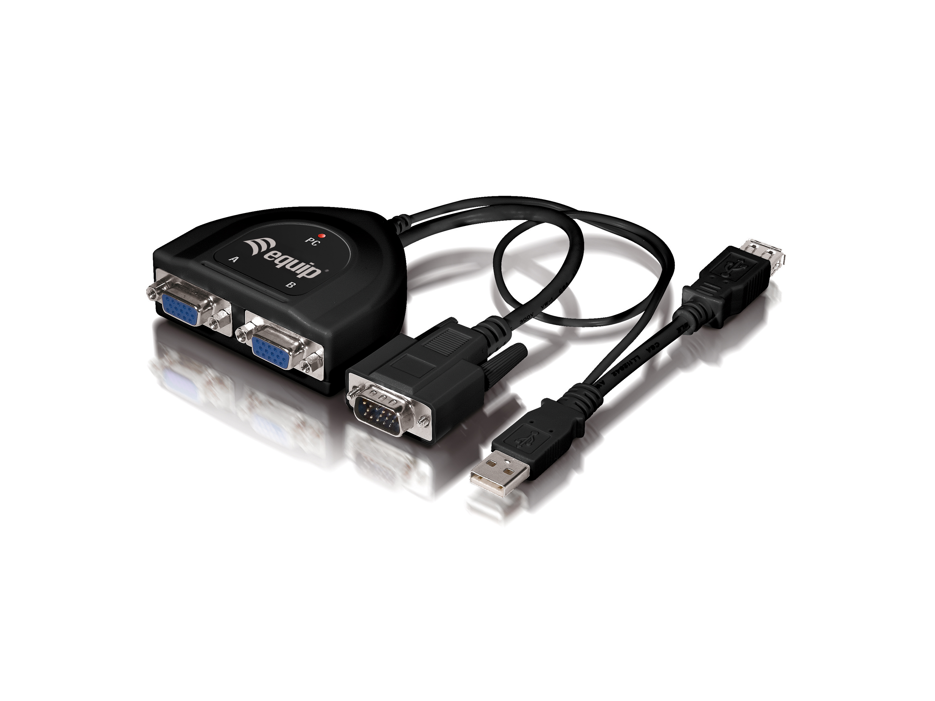 Digital data communication equip Kabel VGA Splitter 2 Port