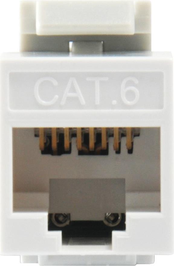 equip Pro - Keystone Jack - RJ-45 - weiß (Packung mit 8)