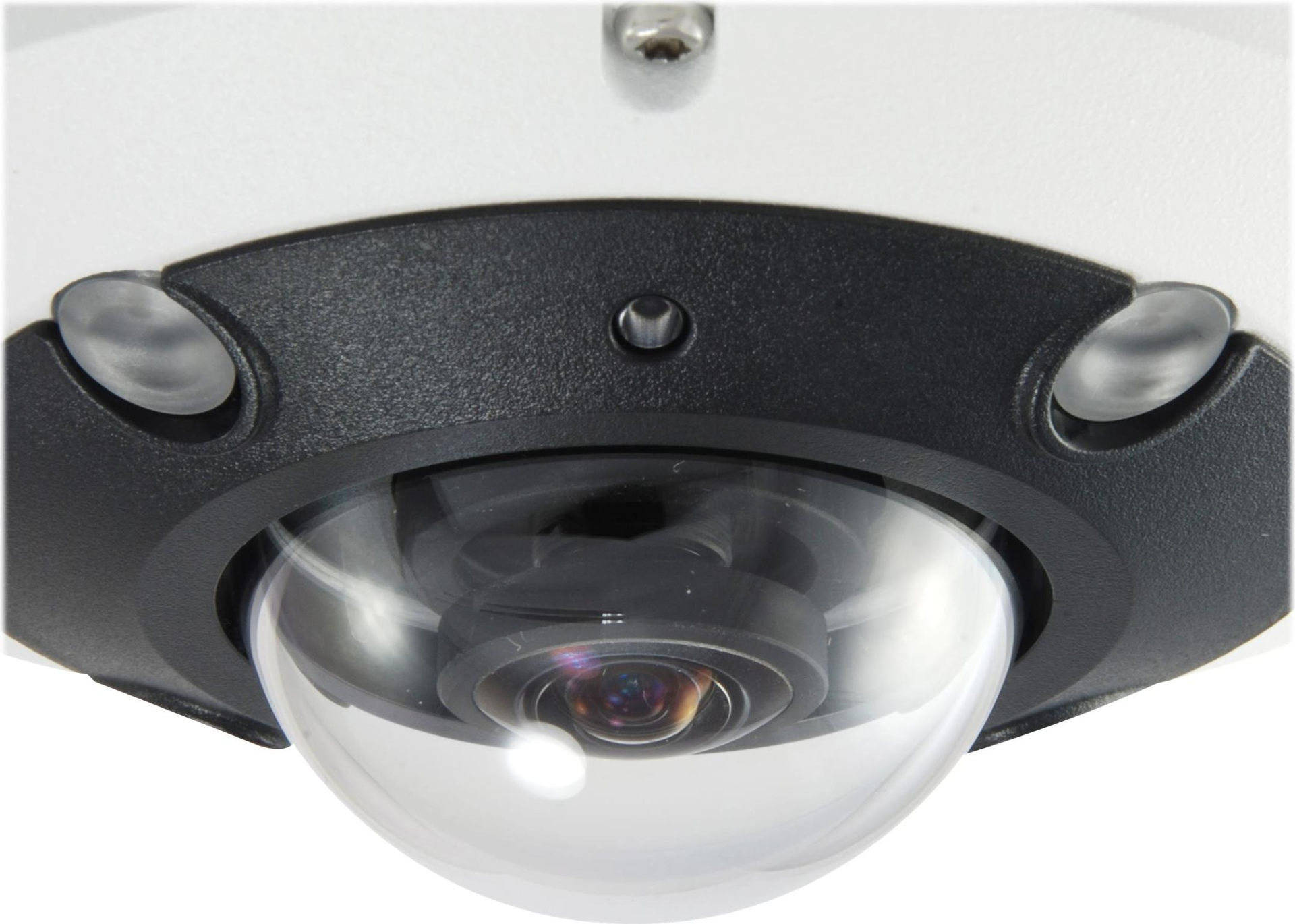 LevelOne FCS-3095 - Panoramakamera - Kuppel - wetterfest - Farbe (Tag&Nacht) - 12 MP - 4000 x 3000 - 720p, 1080p - M12-Anschluss - feste Brennweite - Audio - GbE - MJPEG, H.264 - Gleichstrom 12 V / PoE