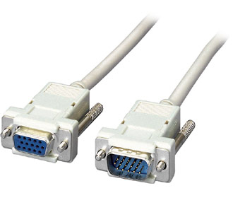 equip equip VGA Verlängerungskabel HDB15 M/W, 1,8m