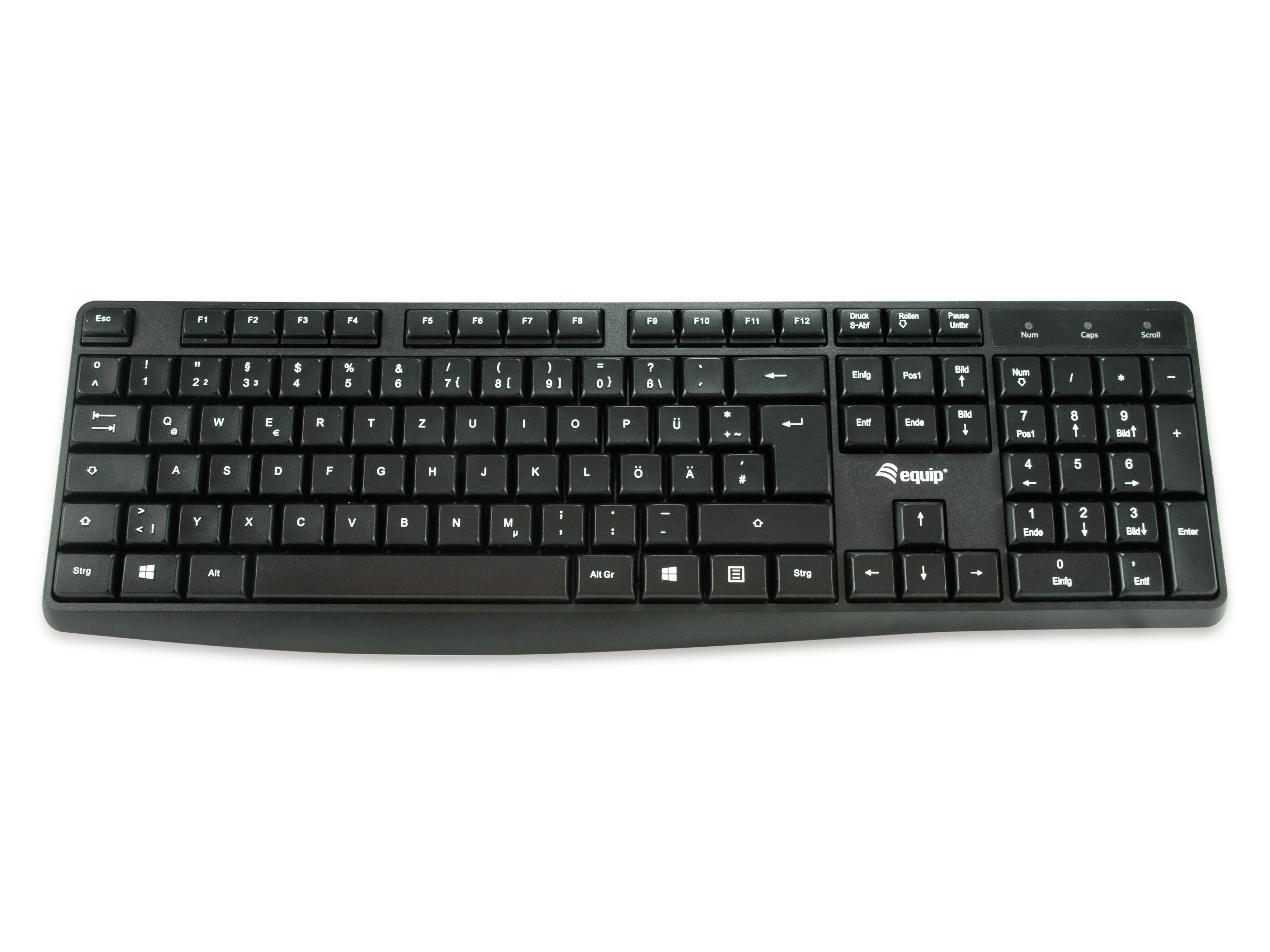 Equip 245211 Tastatur USB QWERTY Spanisch Schwarz