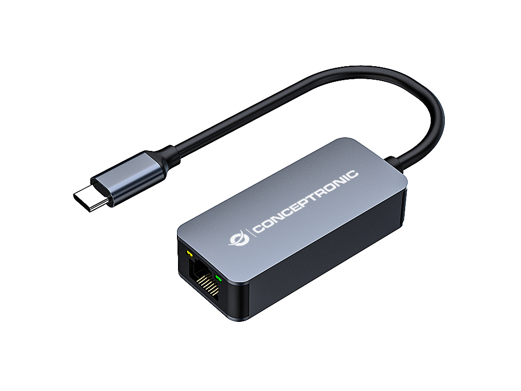 CONCEPTRONIC Adapter USB-C -> RJ45 10/100/1000/2500 0.15m (ABBY12GC)
