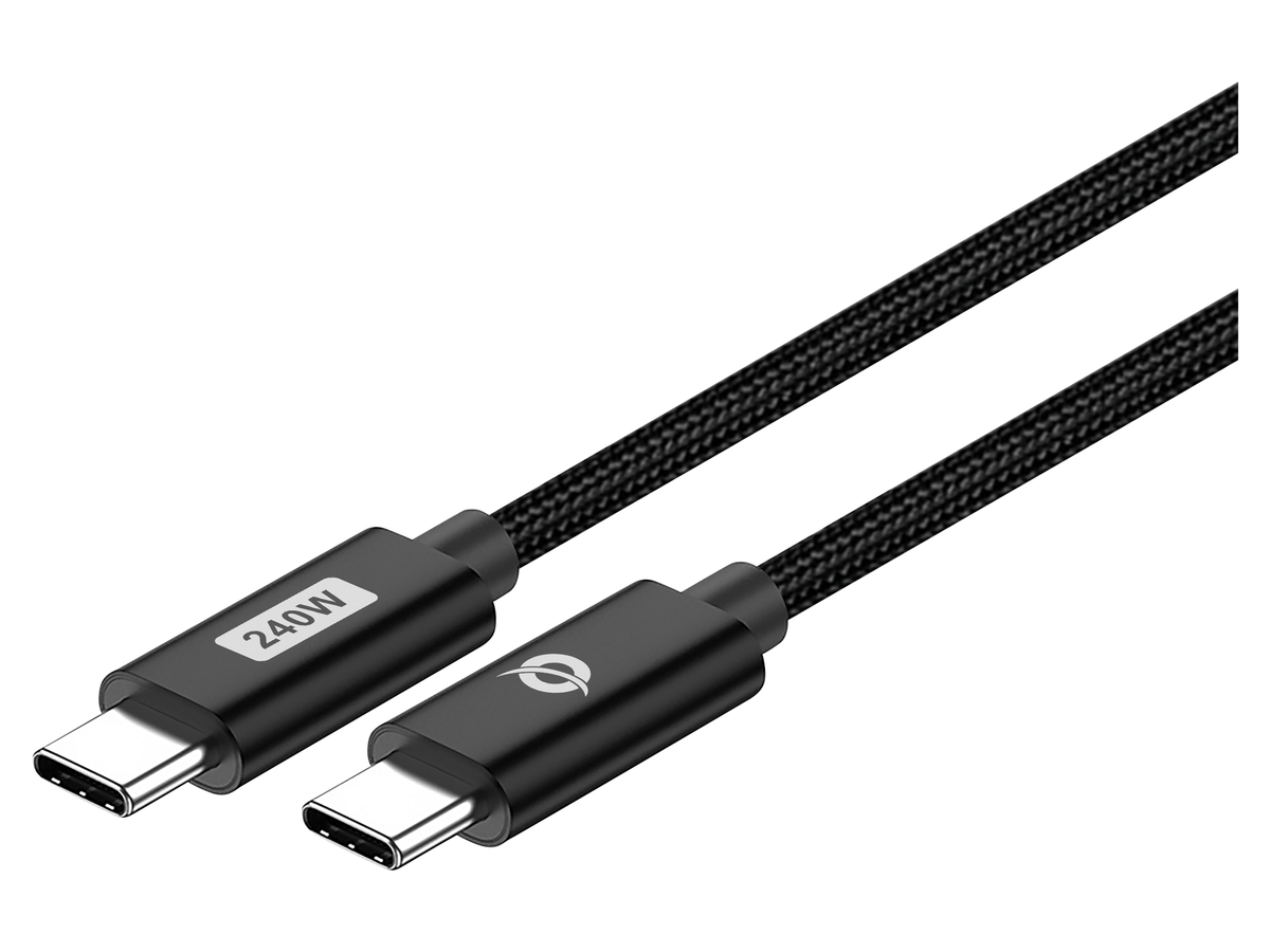 CONCEPTRONIC USB-C Kabel ETTA03B12 240W 1,2m schwarz