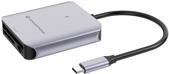 Conceptronic Card USB 3.2 Gen2 CFast SD/TF 4.0 UHS-II - Card-Reader - CompactFlash ATA Serial Transfer (CFast) (BIAN09G)