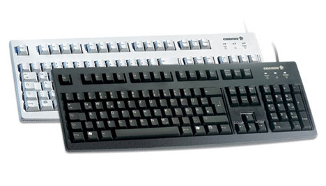 CHERRY Standard Keyboard USB grey (FR) (G83-6105LUNFR-0)
