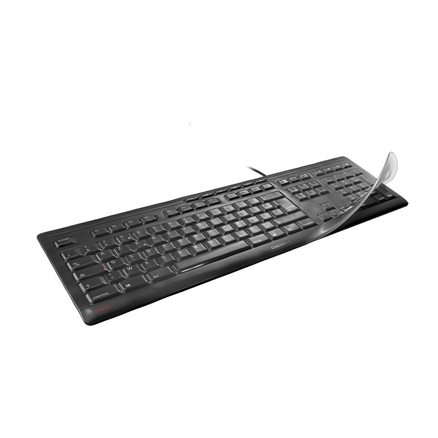 CHERRY WetEx STREAM KEYBOARD - Tastatur-Abdeckung - durchsichtig