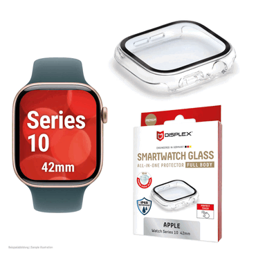 E.V.I. DISPLEX Full Body Apple Series 10/11, 42mm, clear