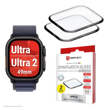 E.V.I. DISPLEX Glass FC Apple Watch Ultra(2/3), 49mm