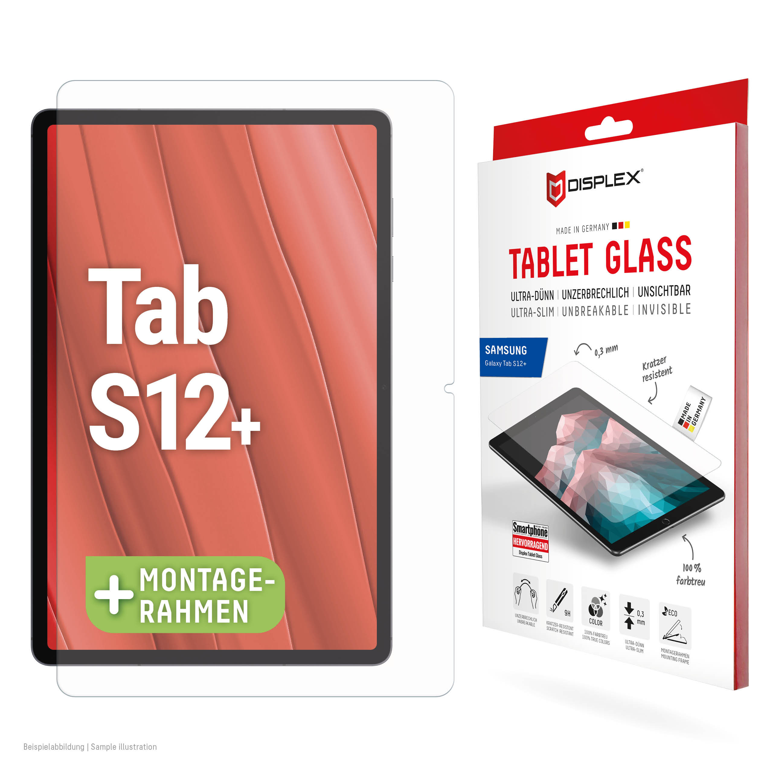 E.V.I. DISPLEX Tablet Glass Samsung Galaxy Tab S12+