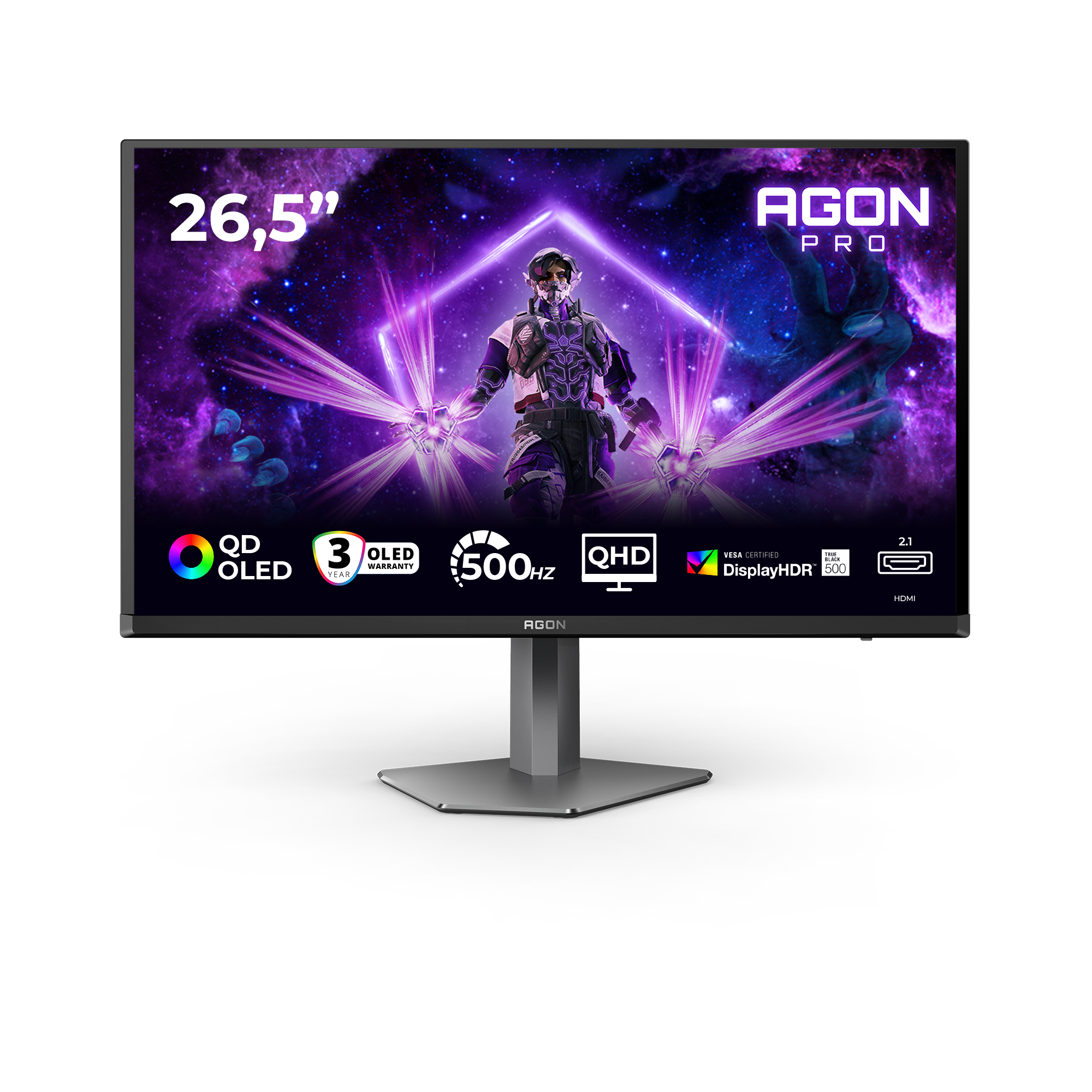 AOC Agon Pro AG276QKD2 Gaming-Monitor 67,3 cm (26,5")