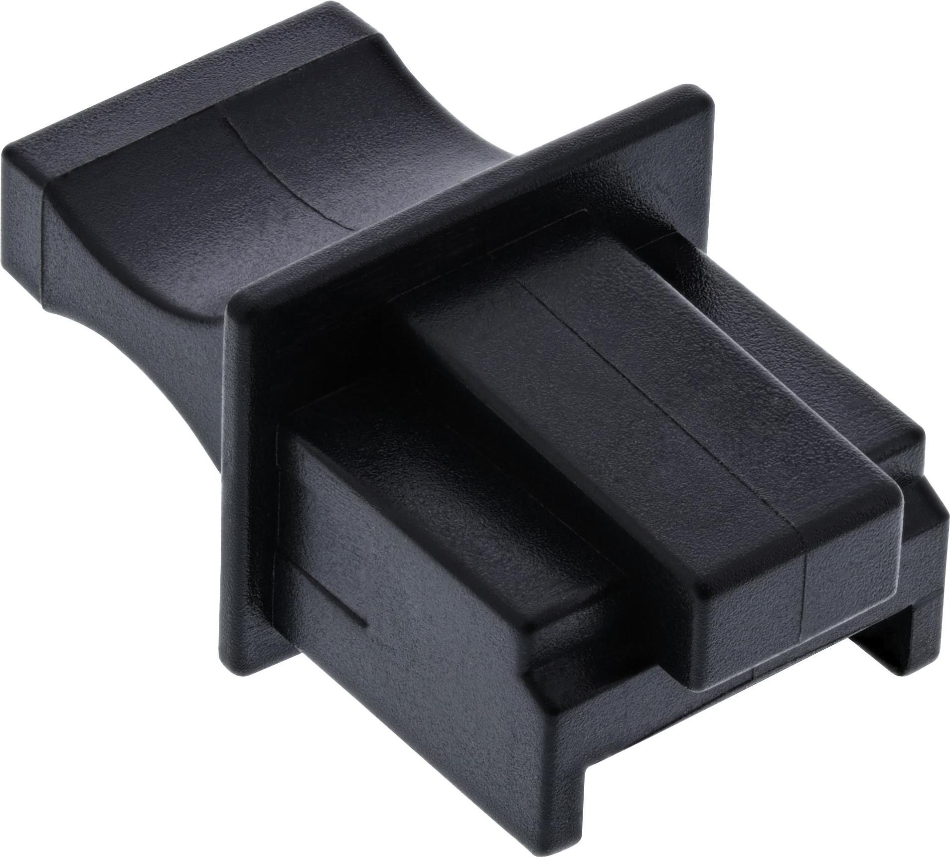 INLINE - Staubschutz für RJ45 Buchse - schwarz - 100er Pack (59942E)