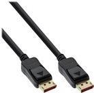 INLINE - DisplayPort-Kabel - DisplayPort (M) bis DisplayPort (M) - DisplayPort 1.4 - 7.5 m - 8K Unterstützung - Schwarz