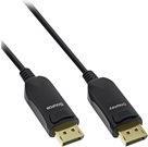 InLine® DisplayPort 1.4 AOC Kabel, 8K4K, schwarz, 30m (17230I)