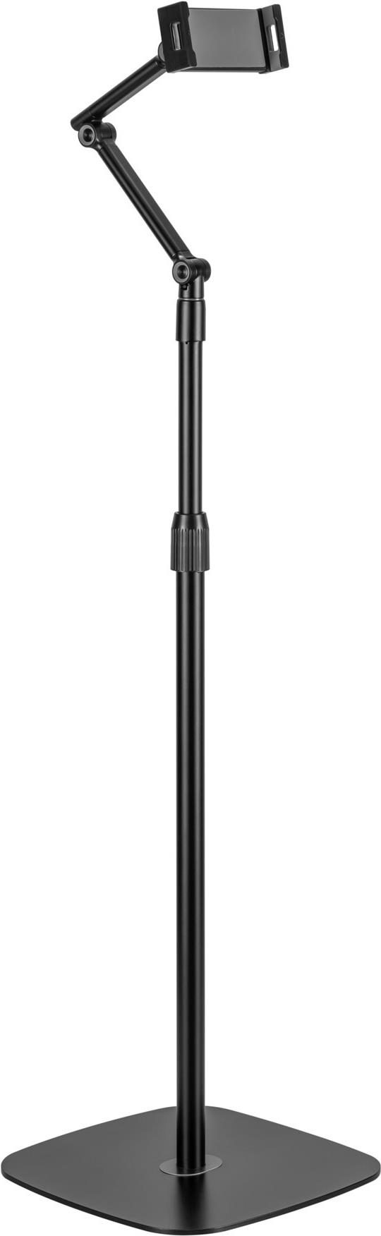 InLine Tablet Halterung mit Bodenplatte aus Metall - bis 12,9 - schwarz (55725S)