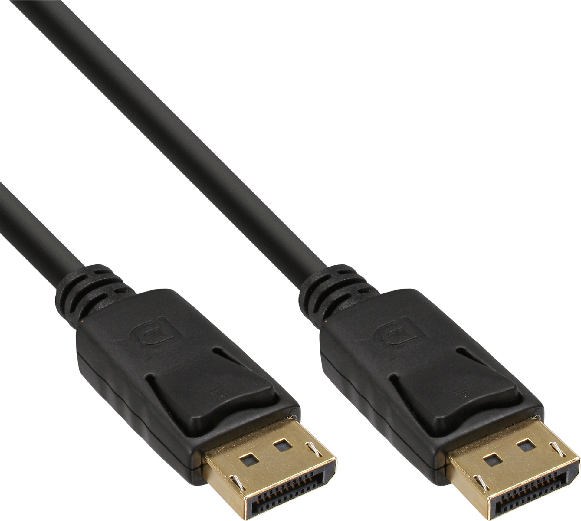 InLine 40er B-Pack DisplayPort Kabel vergoldete Kontakte schwarz 1 - Kabel - Digital/Display/Video (B-17111P)