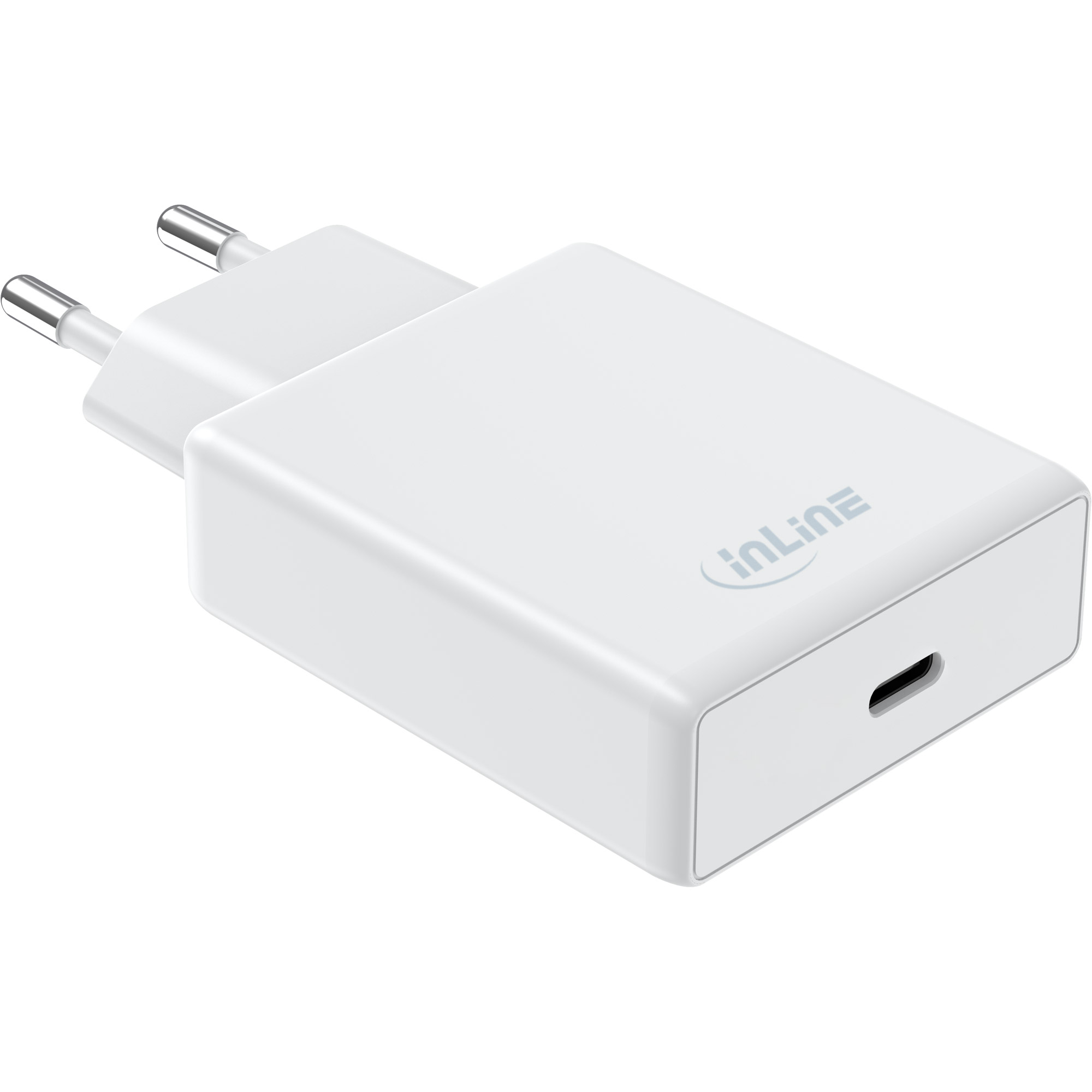 InLine® USB Netzteil Ladegerät, Single USB-C, PD, AVS, 65W, weiß (31565W)