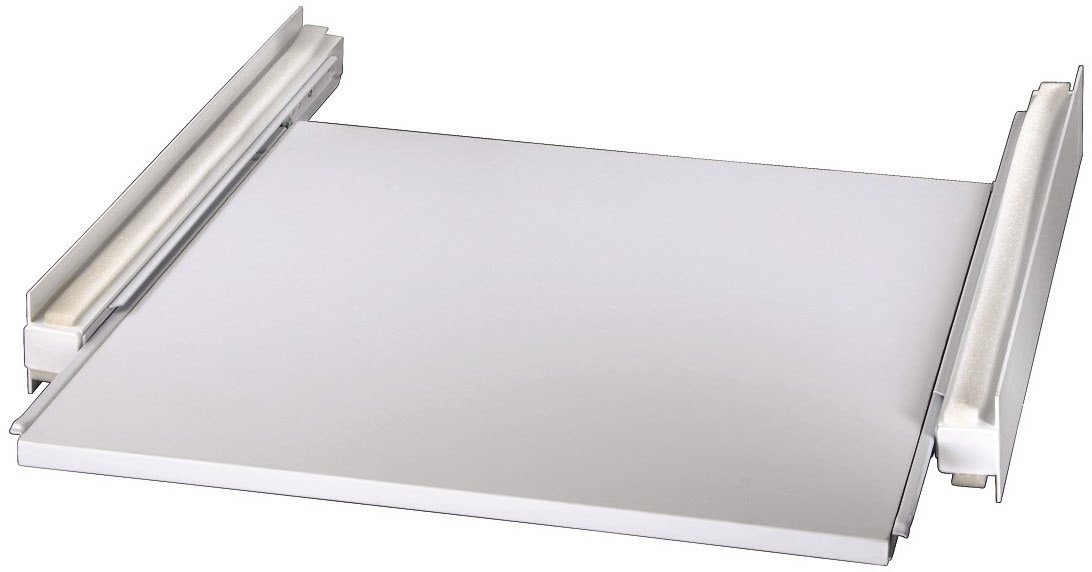 Zwischenbausatz mit Ausziehplatte Waschmaschinen/Trockner Zubehör