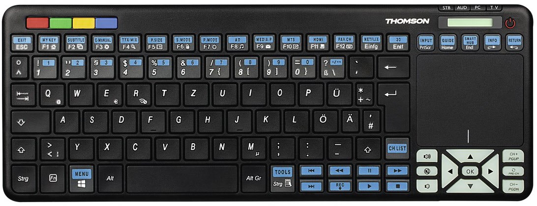 ROC3506 4in1-Universal-Smart-TV Universalfernbedienung