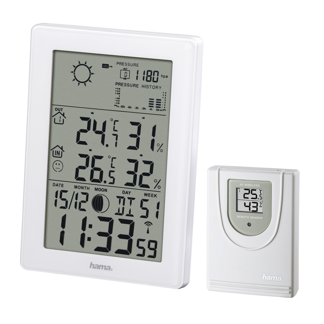 EWS-3200 Wetterstation weiß